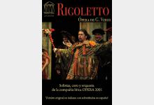 Cartel Rigoletto OPERA 2001